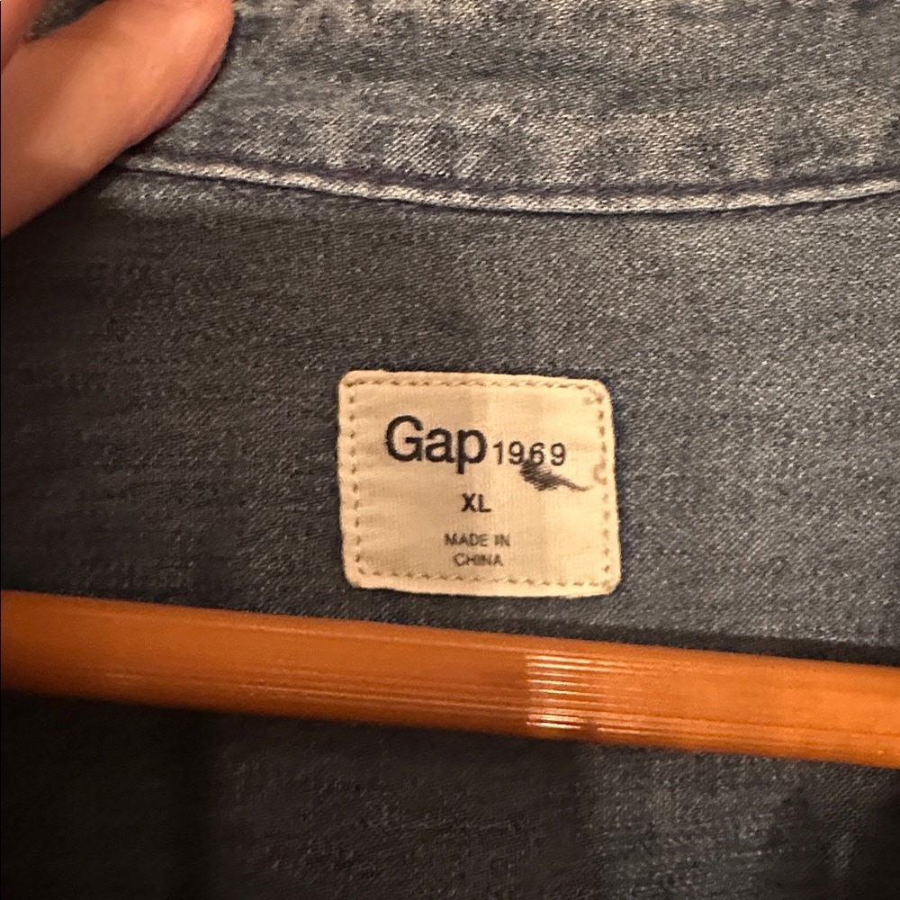 GAP Blue Denim jumpsuit! New!! - Picture 5 of 7